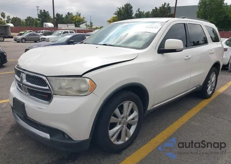 2012 Dodge Durango Crew z USA, uszkodzony, nr VIN 1C4RDHDG4CC260597